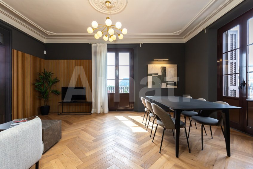 Pis reformat i moblat amb 2 dorm. i piscina -16