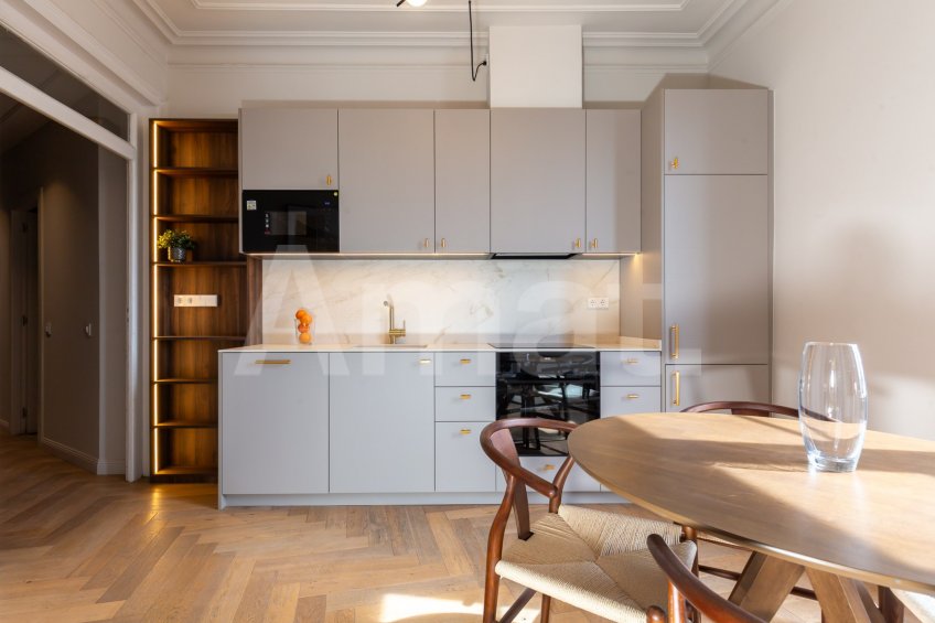 Pis reformat i moblat amb 2 dorm. i piscina -17