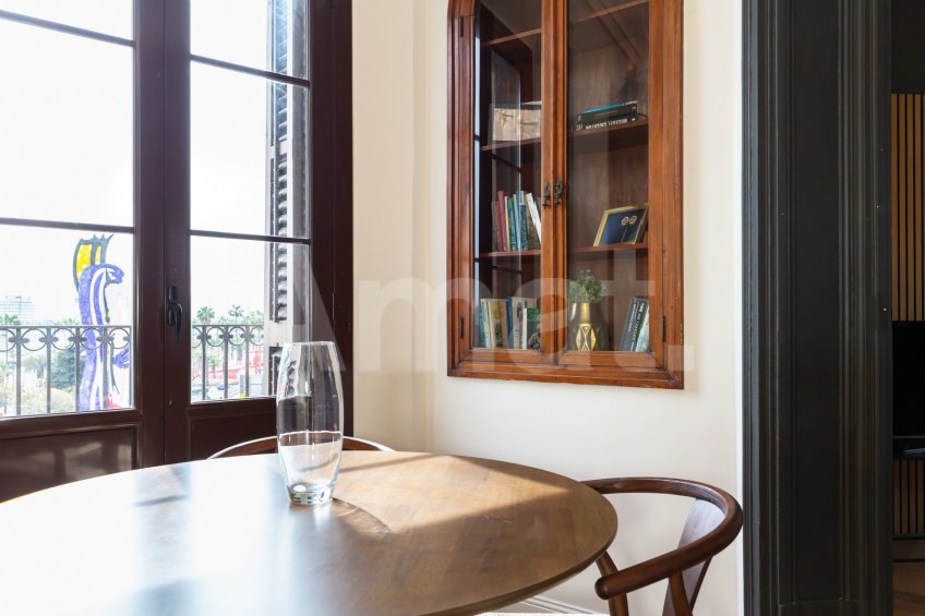 Pis reformat i moblat amb 2 dorm. i piscina -21