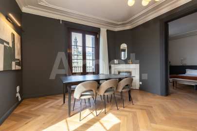 Pis reformat i moblat amb 2 dorm. i piscina -13