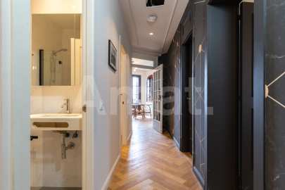 Pis reformat i moblat amb 2 dorm. i piscina -24