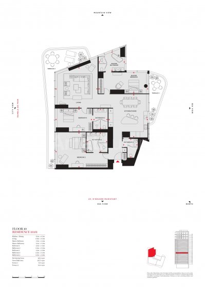 ANTARES - The art of distinction, a luxury skyscraper facing the sea -28