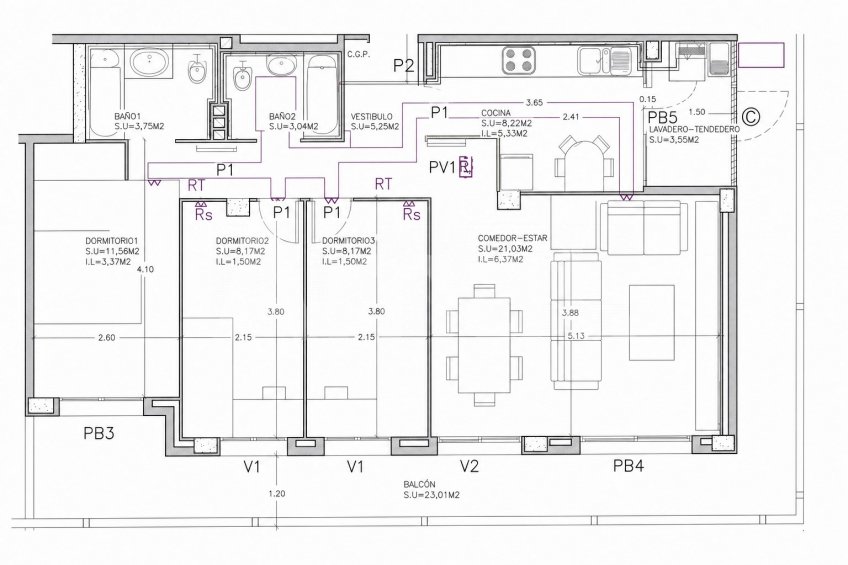 Bright flat with wraparound terrace, in Torreblanca -34