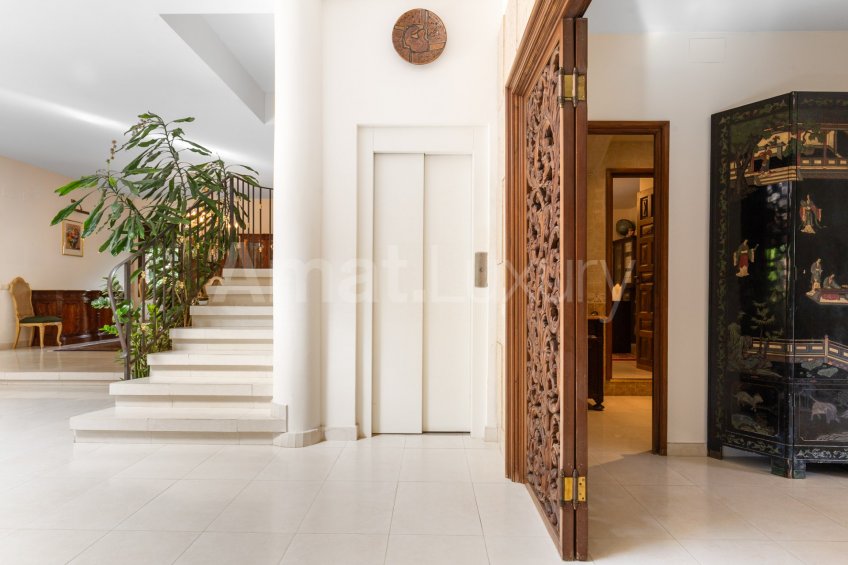 Exclusiva villa con piscina en Mas Fuster, Valldoreix -12