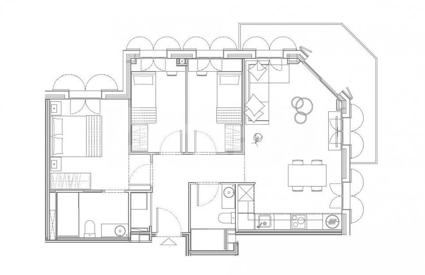 Piso nuevo con terraza, piscina y parking -31