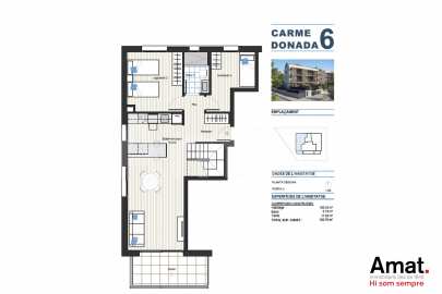 CD6 Tiana- Àtic dúplex nou amb 2 terrasses i 3 dorm. -7