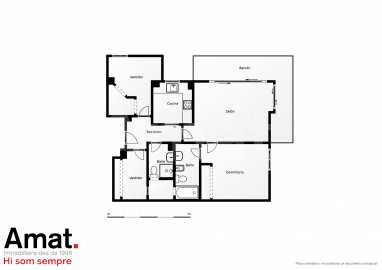 Sunny apartment with terrace, in Sants-Badal -34