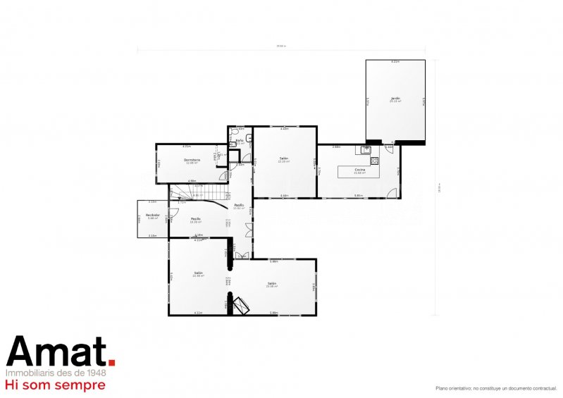 Exclusive house with garden and pool in the center -50