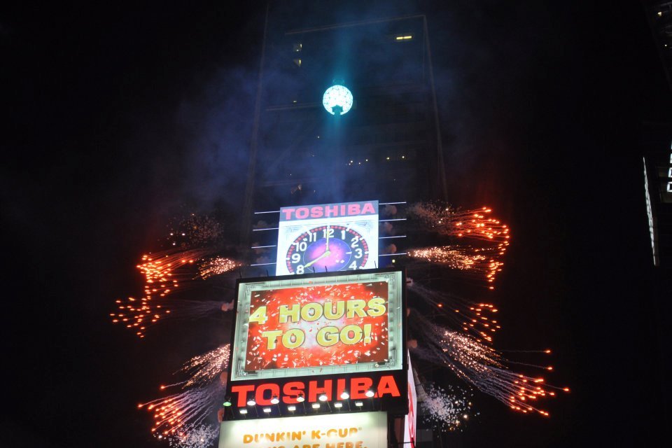 Times Square New Year's eve