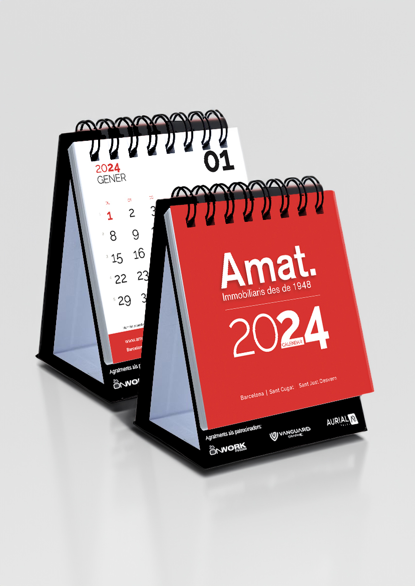 Amat Real Estate Calendar 2024